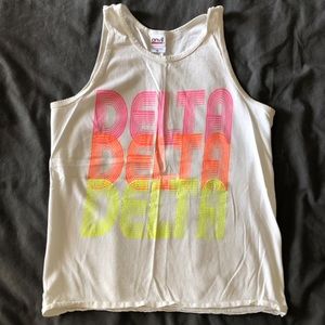SOLD Retro Delta Delta Delta Tank
